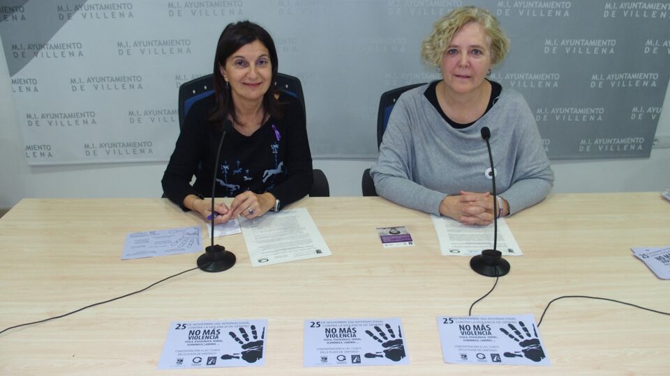 Villena se suma al Día Internacional Contra la Violencia de Género
