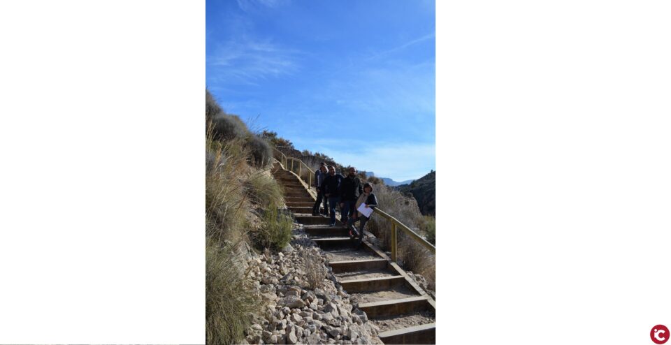 Elda estrena acceso en la presa del pantano