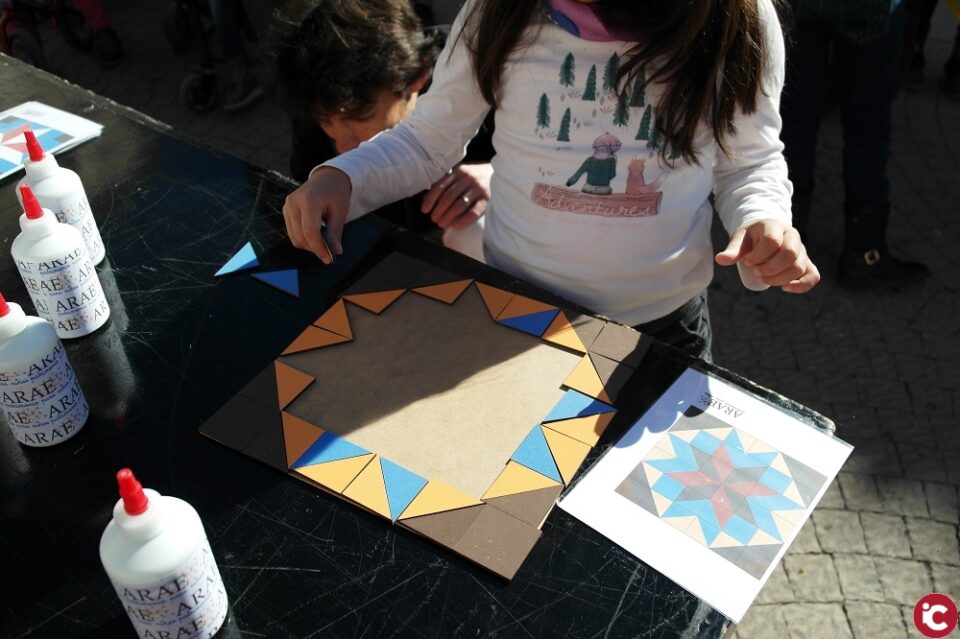 Los mosaicos Nolla y el modernismo se muestran al público infantil