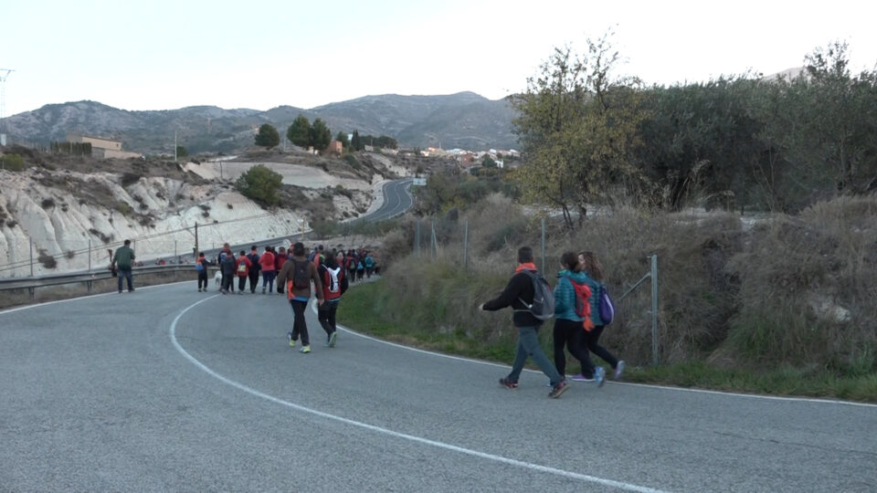 Hoy se celebra la XVIII Peregrinación de Nostre Senyor Robat entre Tibi y Onil