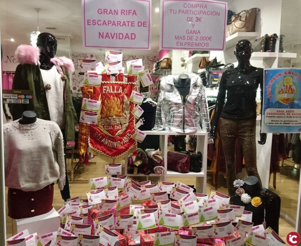 Gran rifa organizada por la falla José Antonio las 300 de Elda