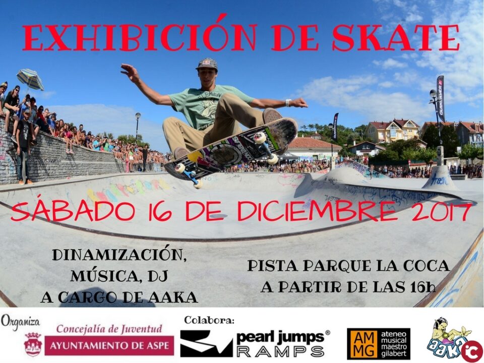 Juventud organiza una Exhibición de Skate