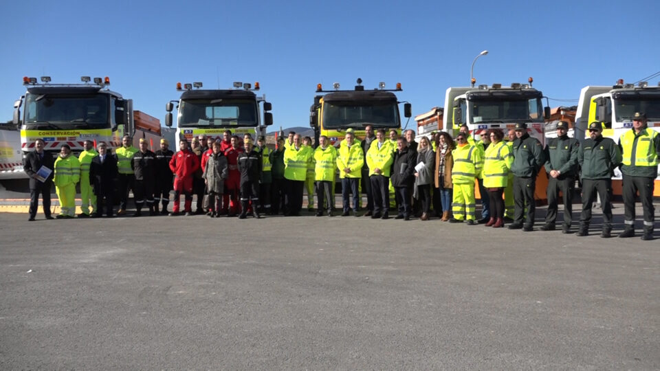 El delegado del Gobierno presenta el plan de vialidad invernal de la Comunitat Valenciana que ya está activado