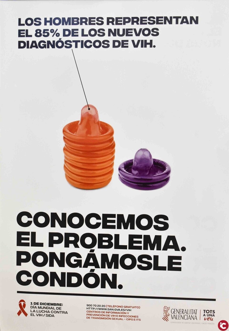 Villena se une a la conmemoración del Día Mundial Contra el Sida