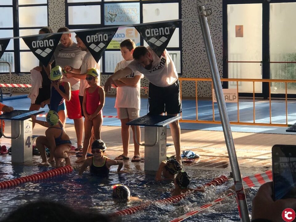 Primer festival Pre-Benjamín promovido por la Federación de natación