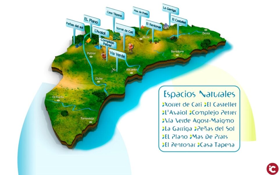 Los espacios naturales de la Diputación de Alicante cerrarán el año con más de 30.000 visitas