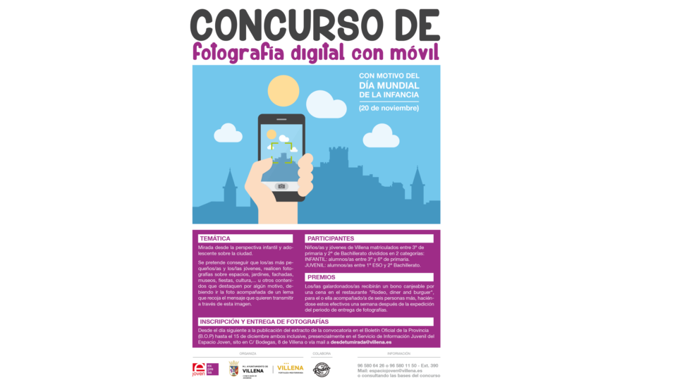 Últimos días para el concurso de fotografía digital con móvil
