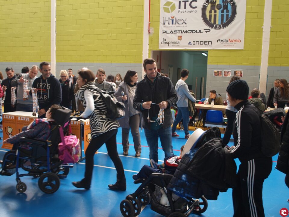 500 escolares de toda la provincia participan en unas Jornadas de Deporte Adaptado de Ibi