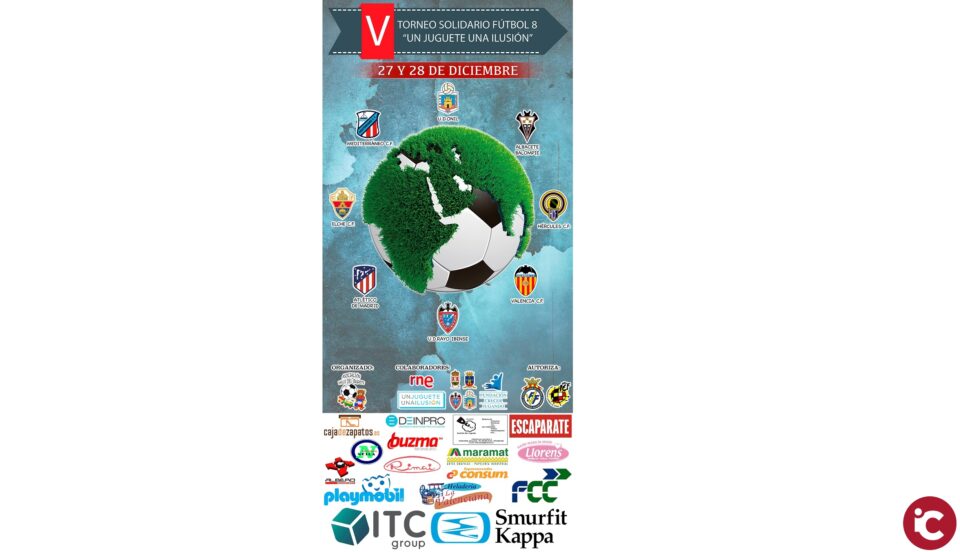 El Valle del Juguete celebra por quinto año consecutivo el Torneo Solidario de Fútbol 8