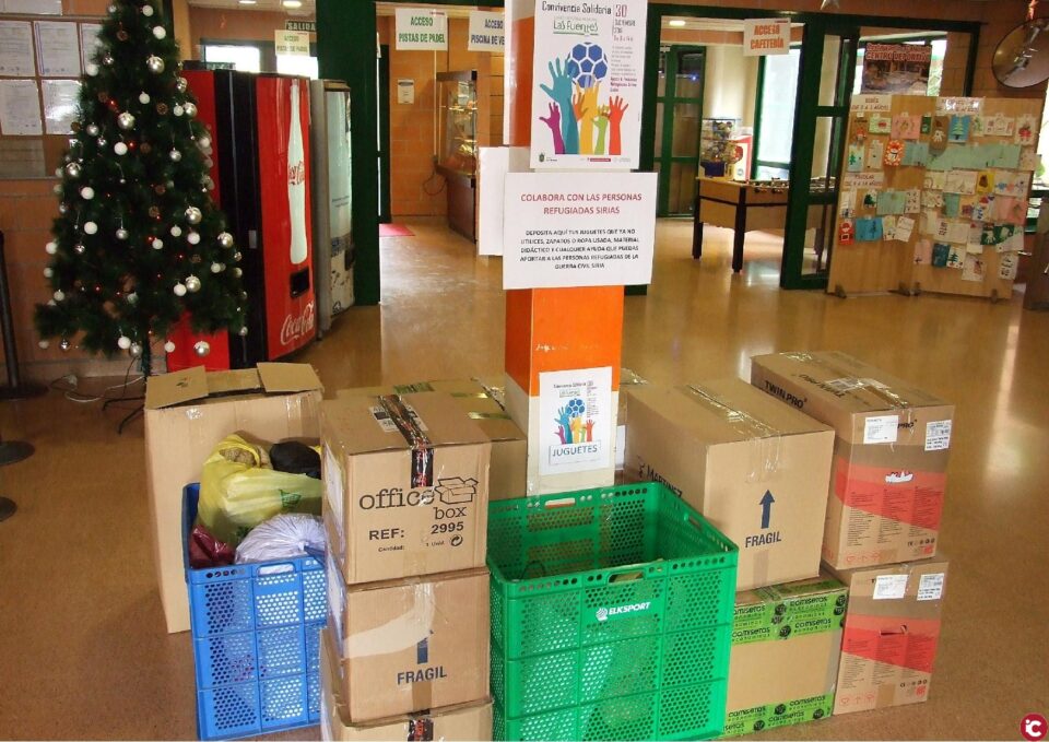 El deporte aspense muestra su lado más solidario con los refugiados sirios
