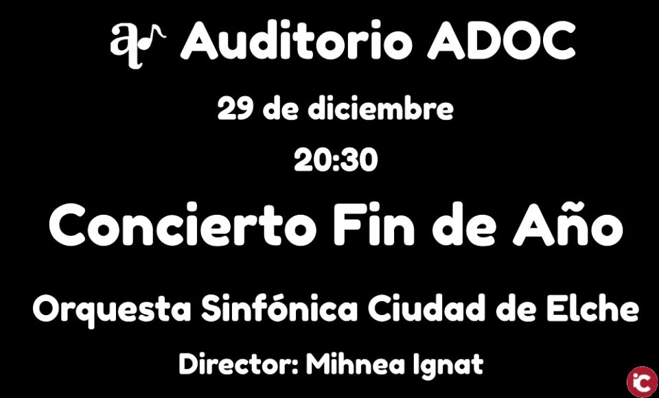 Concierto Fin de Año en ADOC