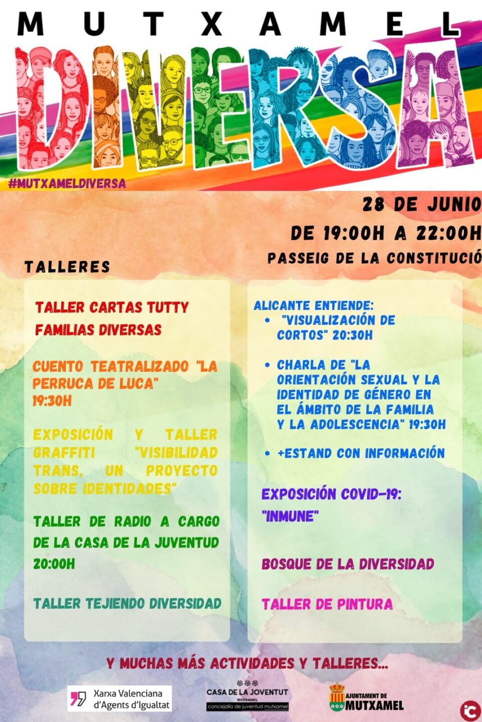 Jornada LGTBI: Mutxamel Diversa 2021