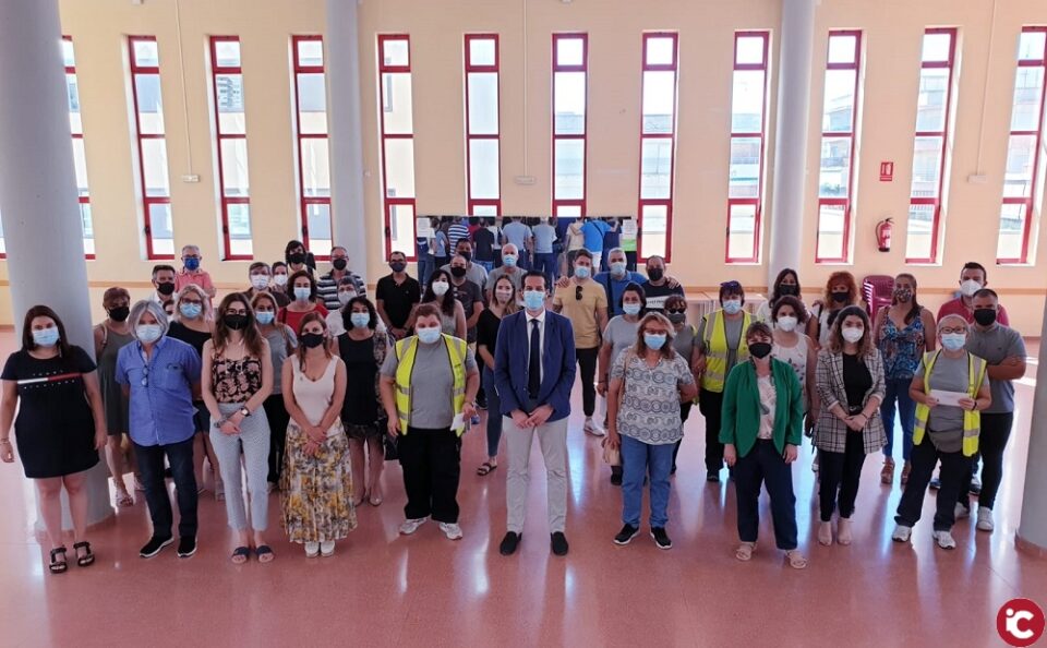 El Ayuntamiento de Elda agradece el trabajo realizado a las 52 personas contratadas a través del programa de empleo Ecovid
