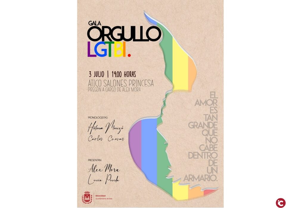 Elda se suma a los actos del Día del Orgullo LGTBI con la lectura de un manifiesto y la colocación de la bandera arco iris en el balcón consistorial