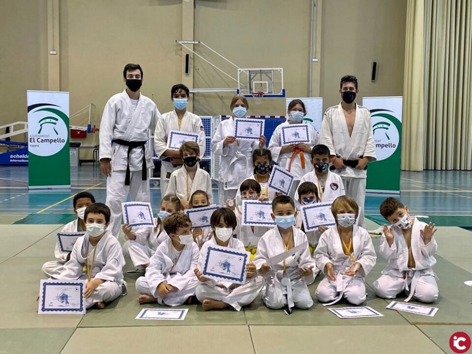 Exhibición de los alumnos de judo de las Escuelas Deportivas Municipales