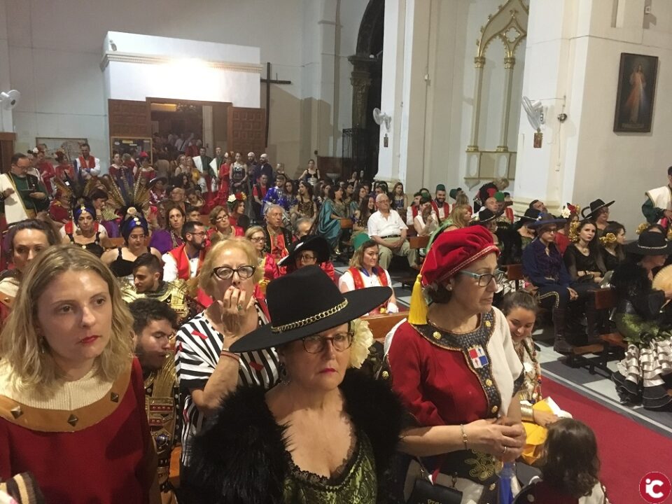 Agost celebra la misa de San Pedro como único acto de las fiestas de Moros y Cristianos que han sido suspendidas