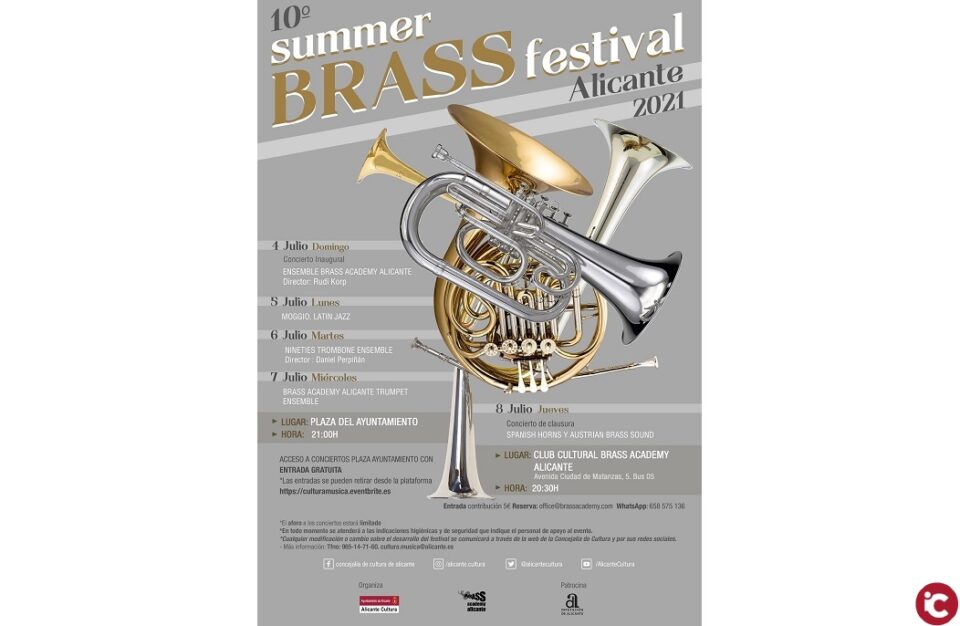 La Plaza del Ayuntamiento albergará cuatro conciertos gratuitos con música de viento - metal los días 4