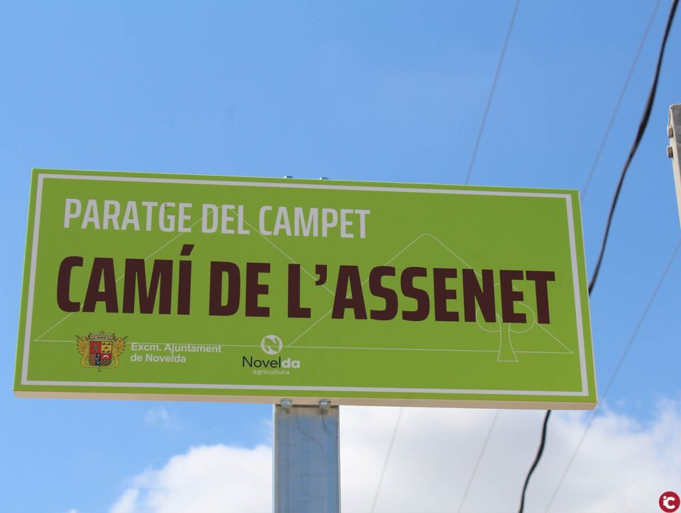 Nueva señalización para los caminos rurales municipales