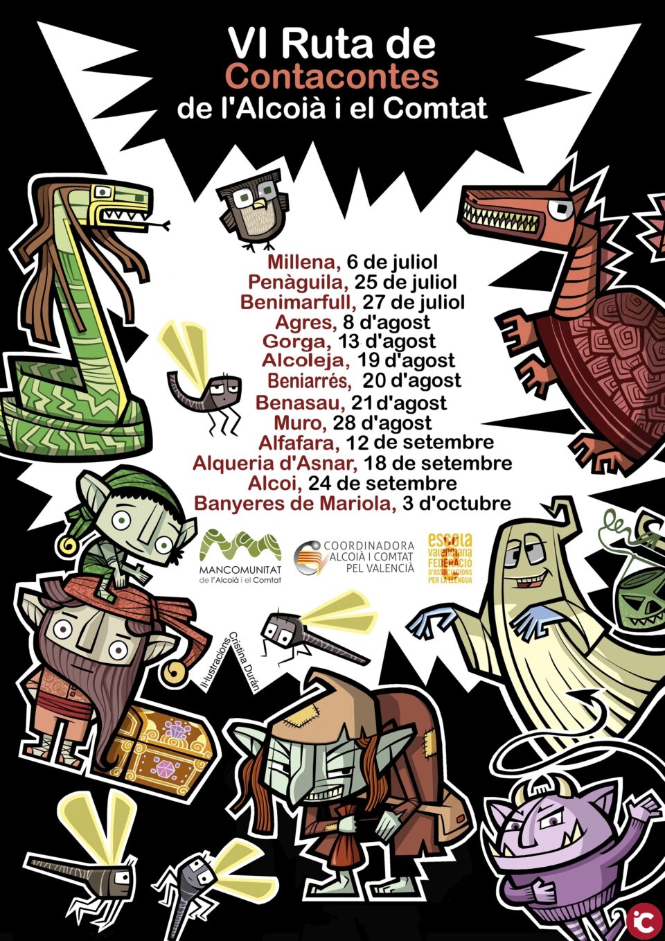 VI edició de la Ruta de Contacontes de la Mancomunitat de lAlcoià i el Comtat