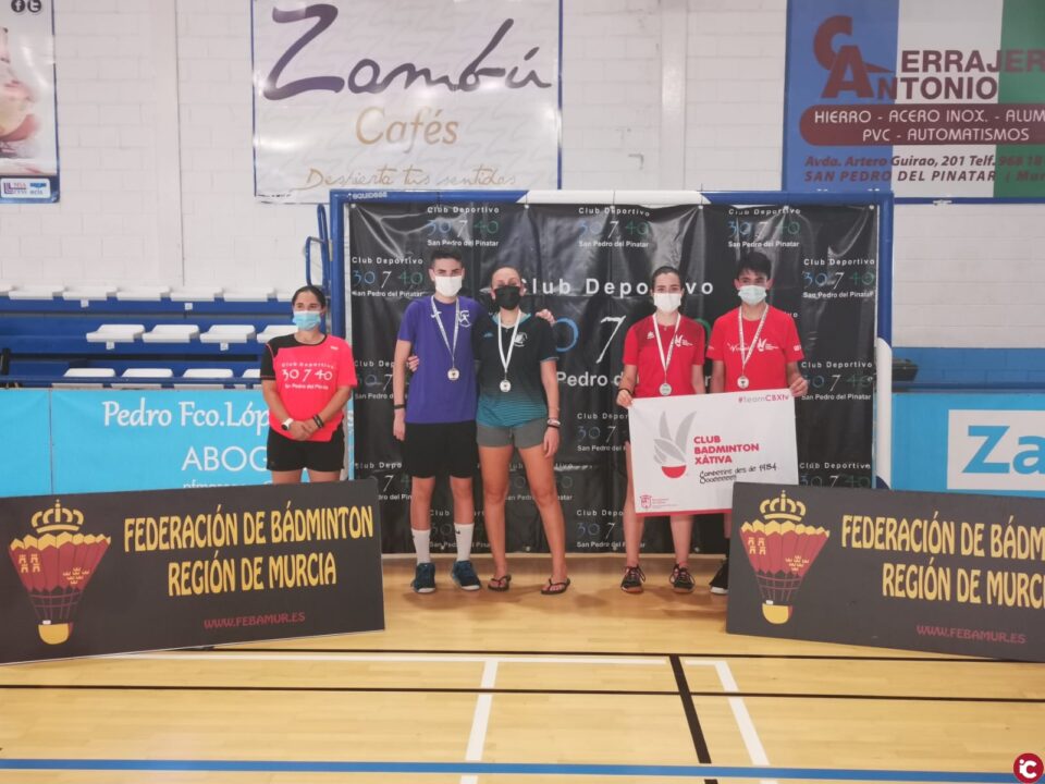 La jugadora del club de bádminton El Campello Elena Payà