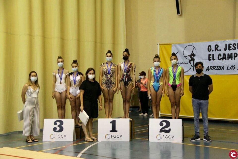 Éxito de organización y participación del trofeo Federación de gimnasia rítmica