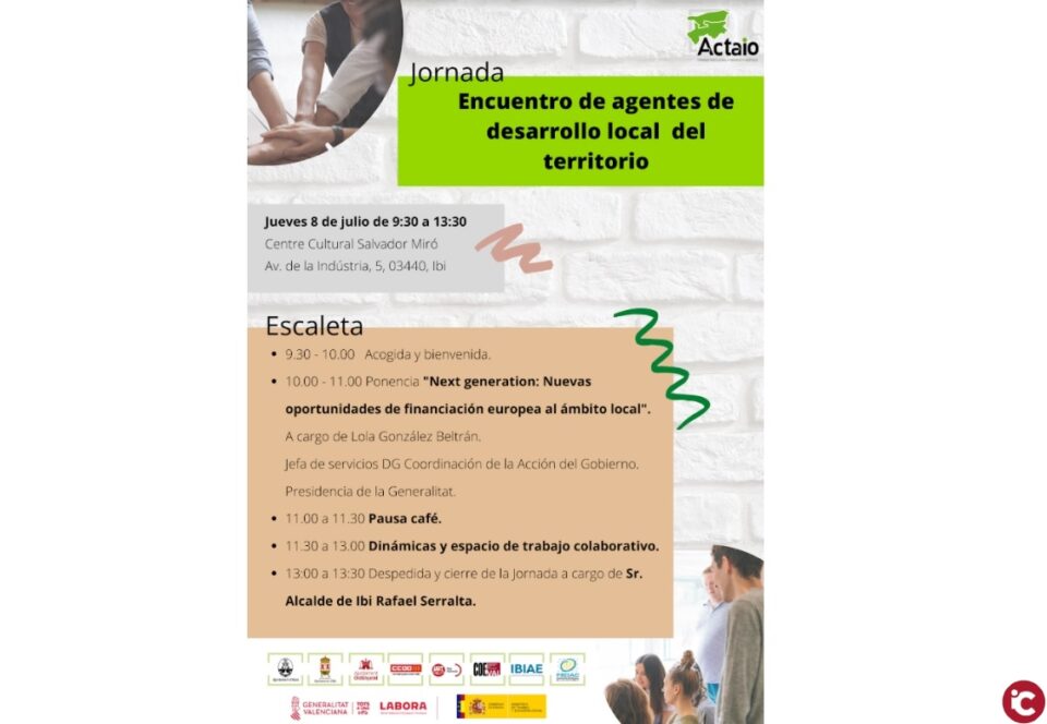 Encuentro de agentes de desarrollo local de territorio ACTAIO