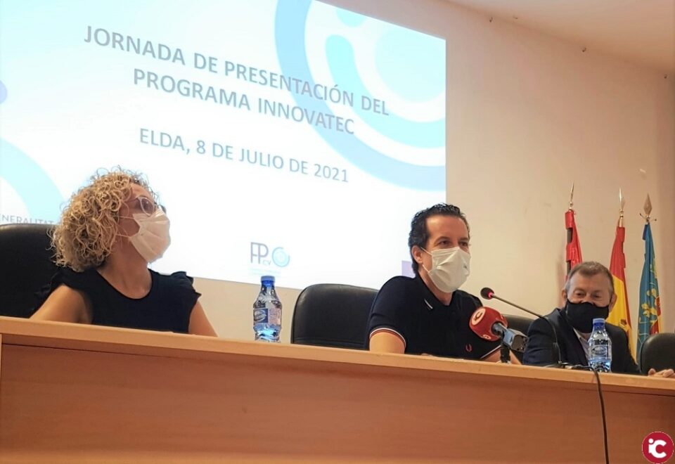 Elda acoge la presentación del programa Innovatec para los responsables docentes de todos los centros de FP de la provincia de Alicante