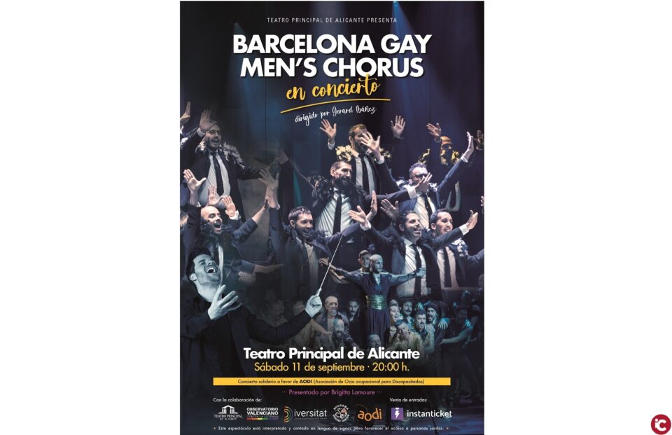 Per primera vegada fora de Barcelona Barcelona Gay Men's Chorus i AODI en concert "transformantfuturs"