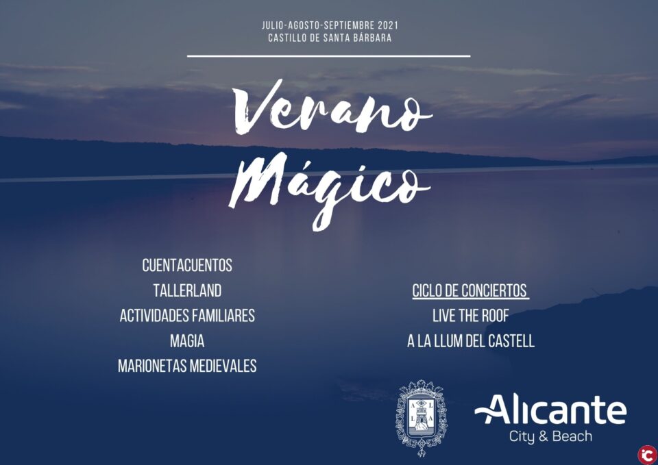Alicante presenta la programación de "Verano Mágico" en el Castillo de Santa Bárbara