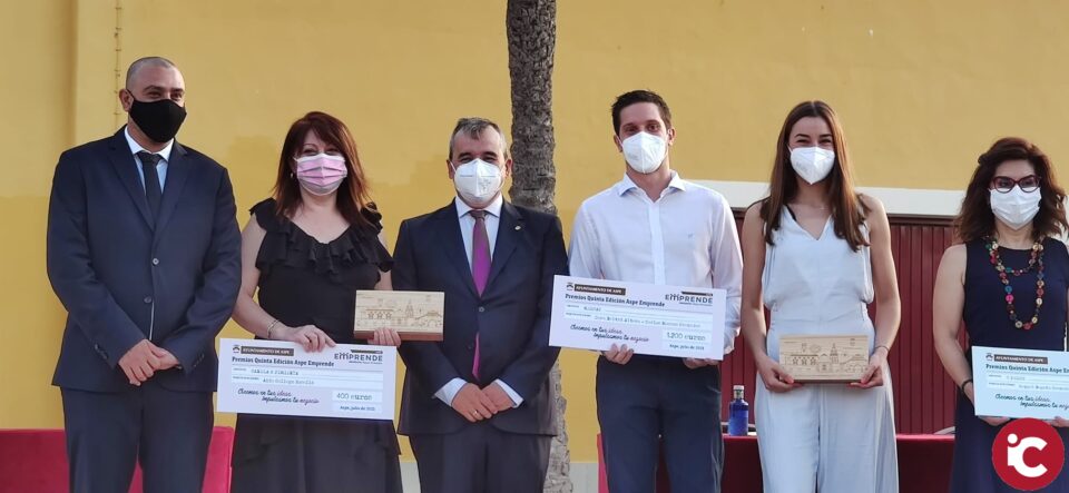 Gala de entrega de premios de la quinta edición de Aspe Emprende
