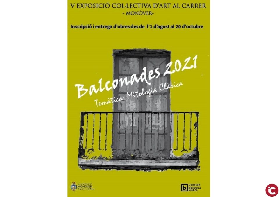 Monòver prepara la V Edició de les Balconades 2021