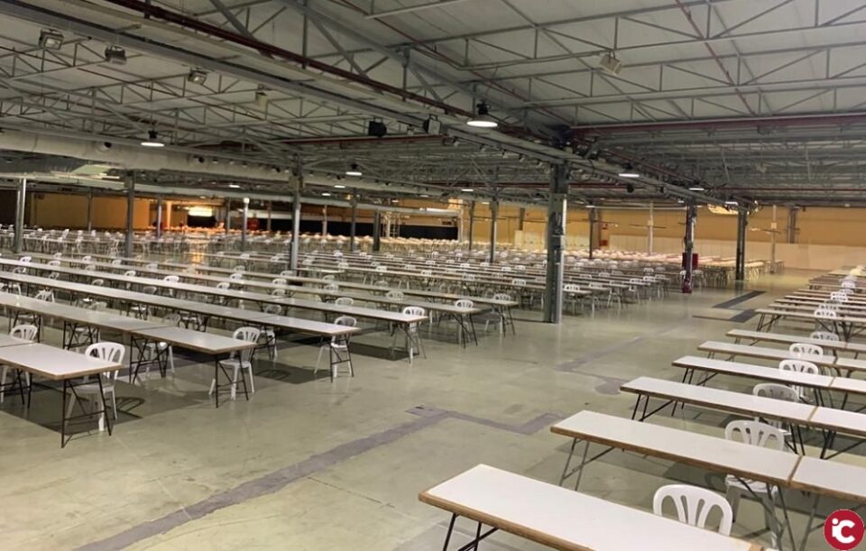 Las instalaciones de IFA están preparadas para acoger este sábado la primera prueba de la convocatoria del Ayuntamiento de Elda para cubrir 16 plazas de auxiliar administrativo