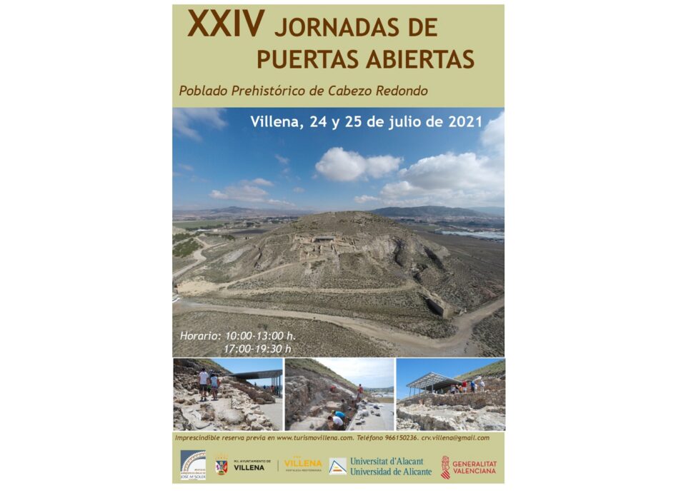 XXIV Jornadas de Puertas Abiertas del yacimiento arqueológico del Cabezo Redondo