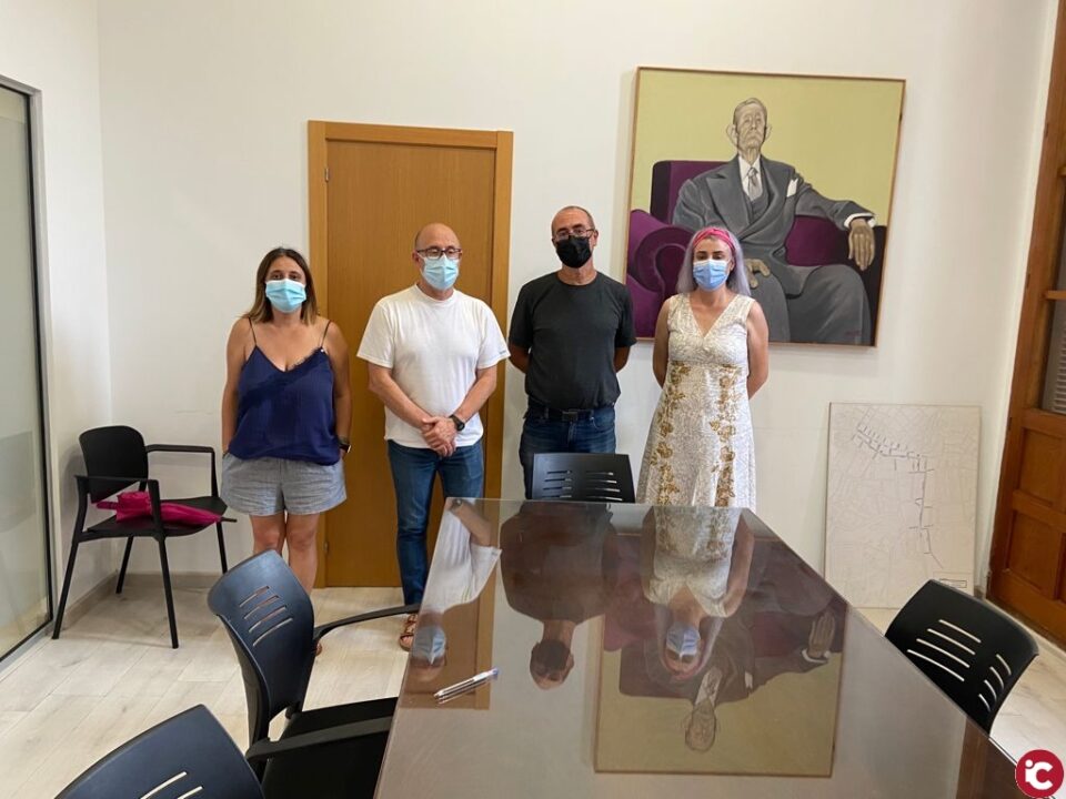 LAjuntament de Monòver signa un conveni de collaboració amb lAsociación de Madres y Padres de Alumnos del colegio de Educación Especial Miguel de Cervantes dElda