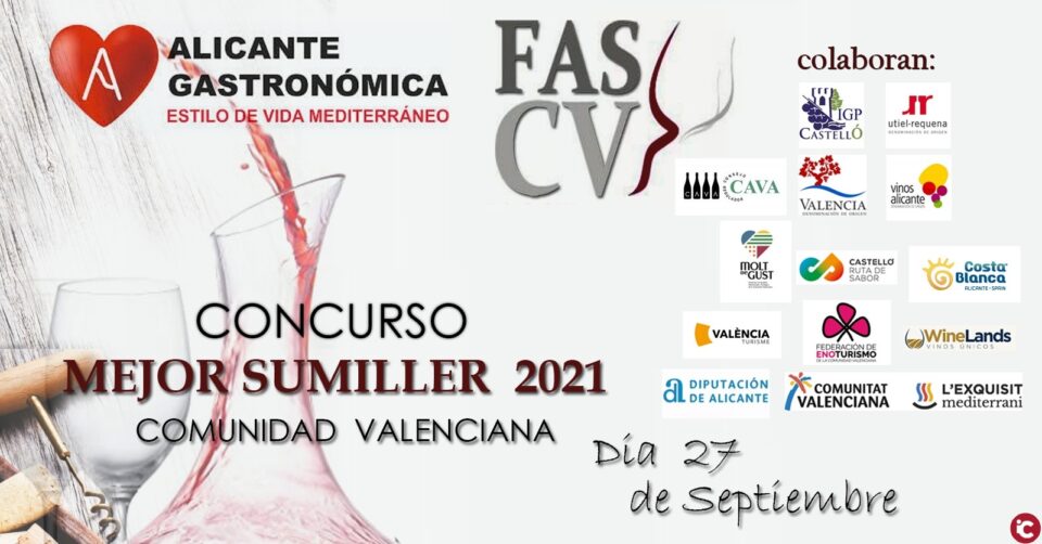 El mejor sumiller de la Comunidad Valenciana se coronará en Alicante Gastronómica 2021