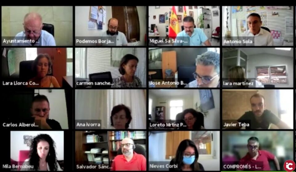 El Ayuntamiento de Mutxamel celebra el pleno correspondiente al mes de julio