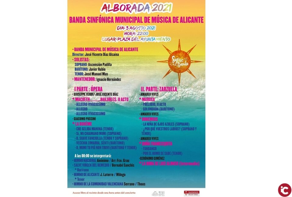 La Alborada a la Virgen del Remedio combinará fragmentos de ópera y zarzuela para honrar a la Patrona