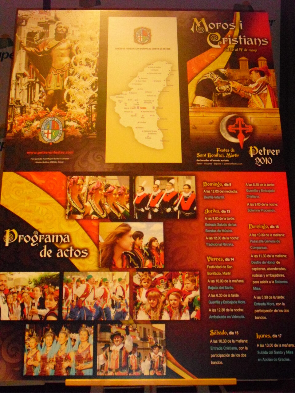 La unión de festejos presenta el cartel y el tríptico de las fiestas 2010