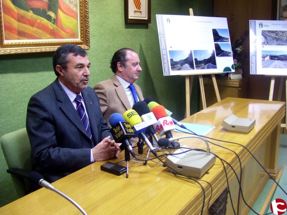 La Diputación aprueba la construcción de un vial peatonal de seguridad en el acceso a Petrer desde Aguarríos
