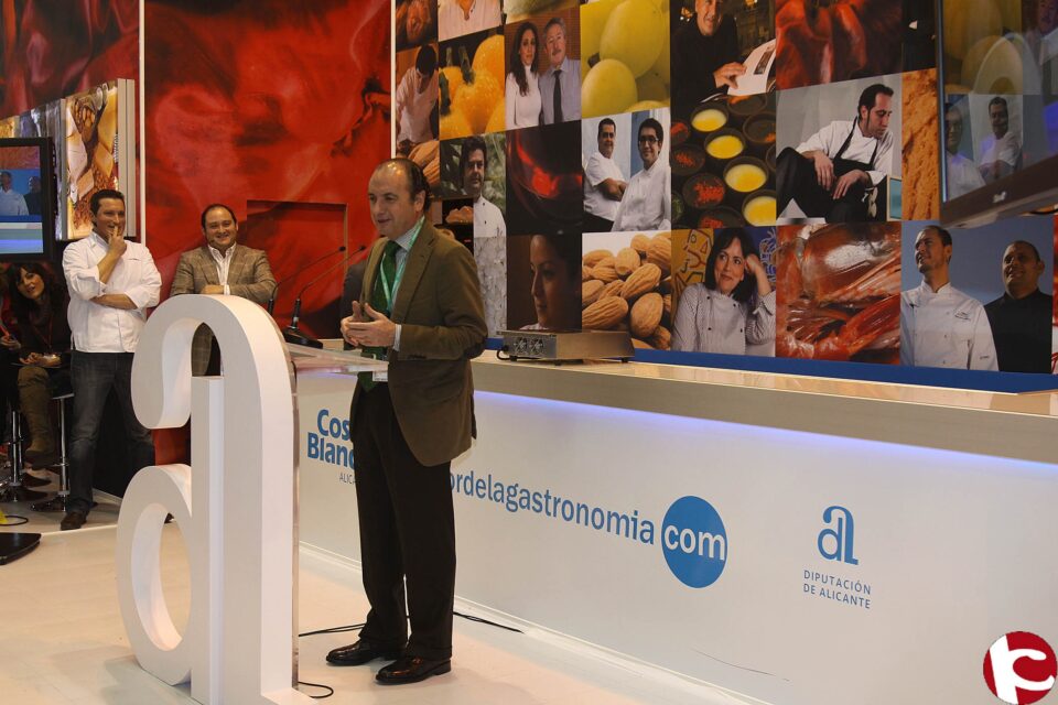MADRID. Ripoll anuncia en Fitur la creación de la Academia Gastronómica Alicantina