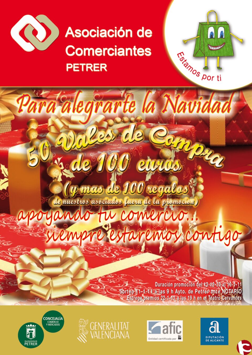 La Asociación de Comerciantes repartió más de 10.000 en premios en la gala celebrada el pasado sábado