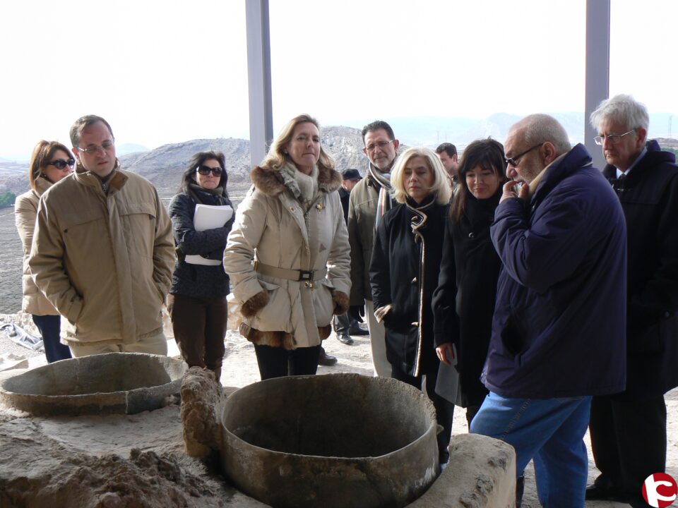 Las obras de consolidación del Cabezo Redondo marchan a buen ritmo