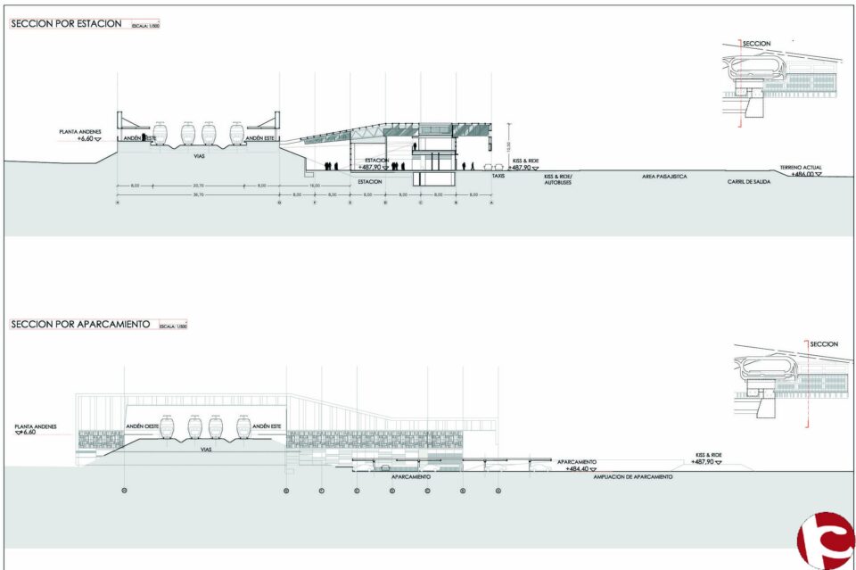 Así será la estación del AVE. Costará 10