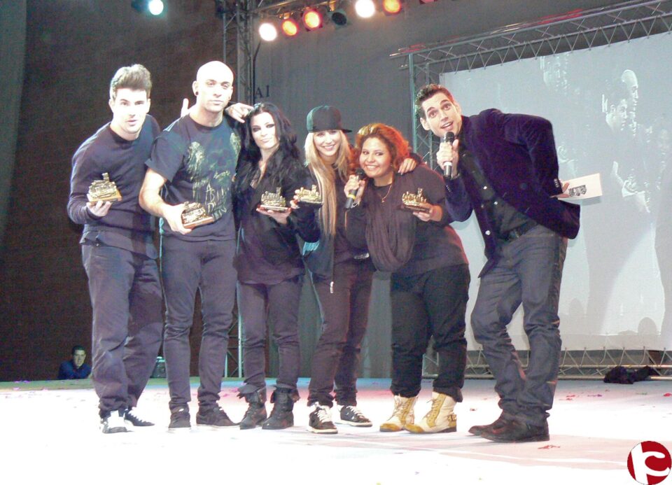 Josep Lobató y Pau Vazquez en el Concurso de Coreografía de Villena.