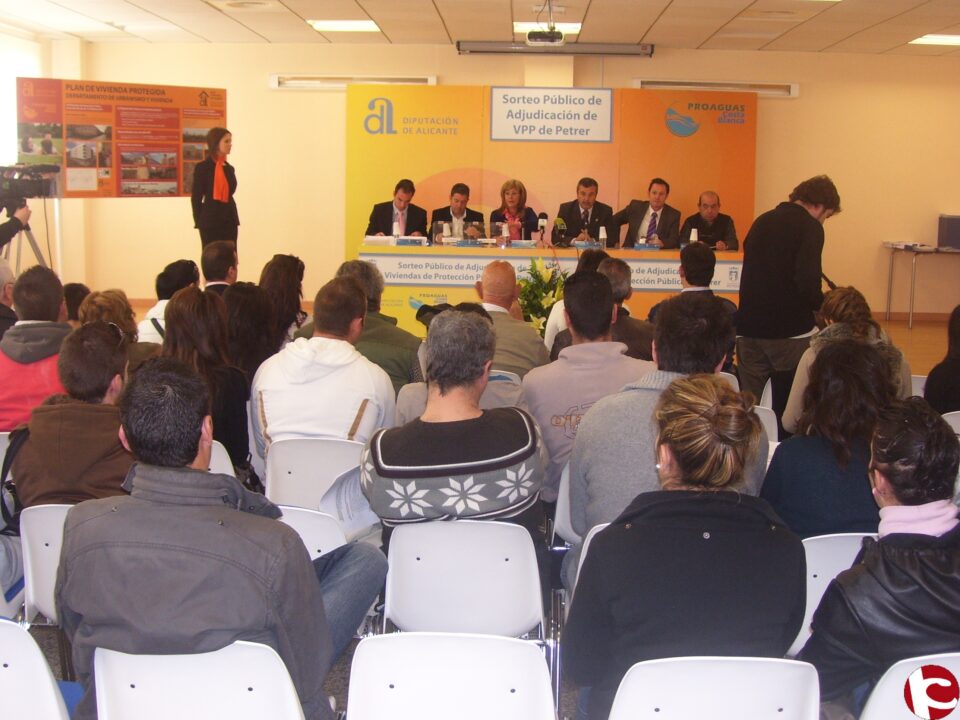 Sortean las Viviendas de Protección Pública de las zonas de El Campet y La Canal