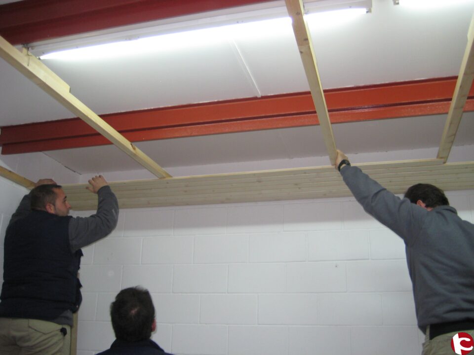 Los alumnos del curso de formación profesional