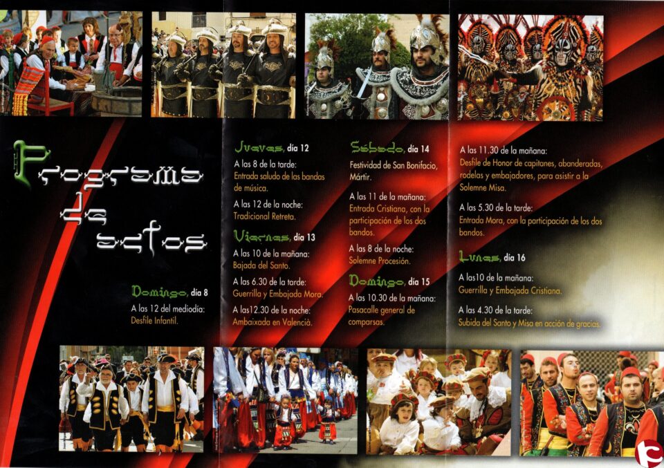 Ayer jueves se presentó el cartel anunciador de las fiestas de Moros y Cristianos