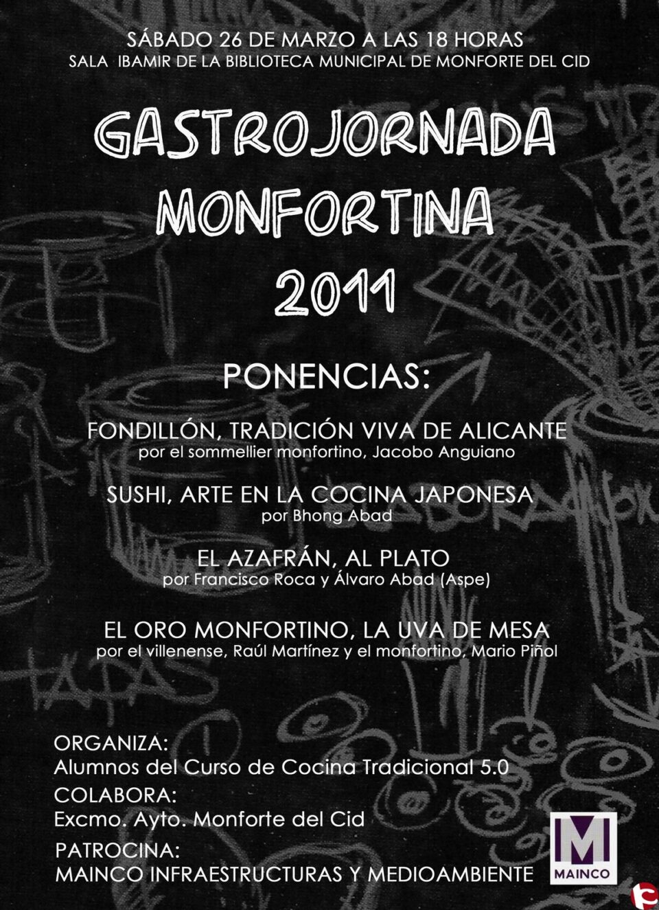 Chefs de prestigio ofrecen una muestra gastronómica