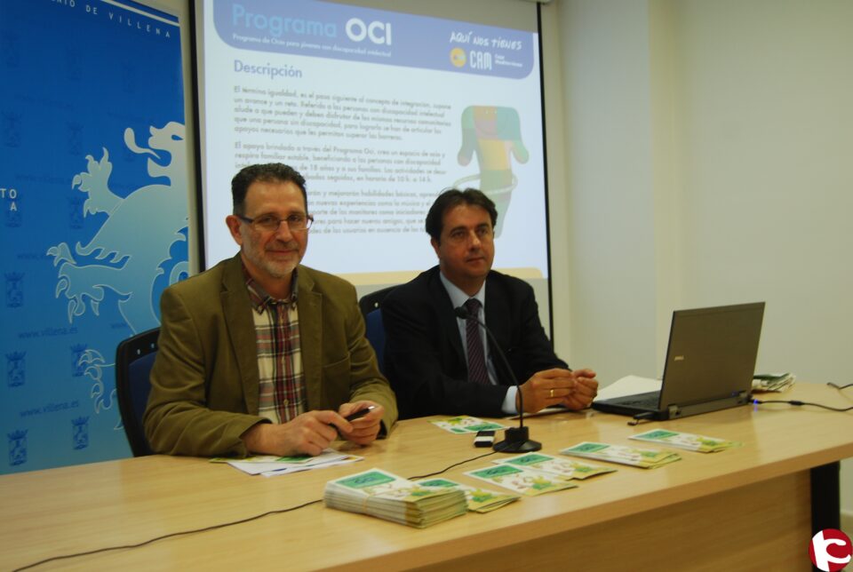 La CAM pone en marcha en Villena un programa de ocio para discapacitados