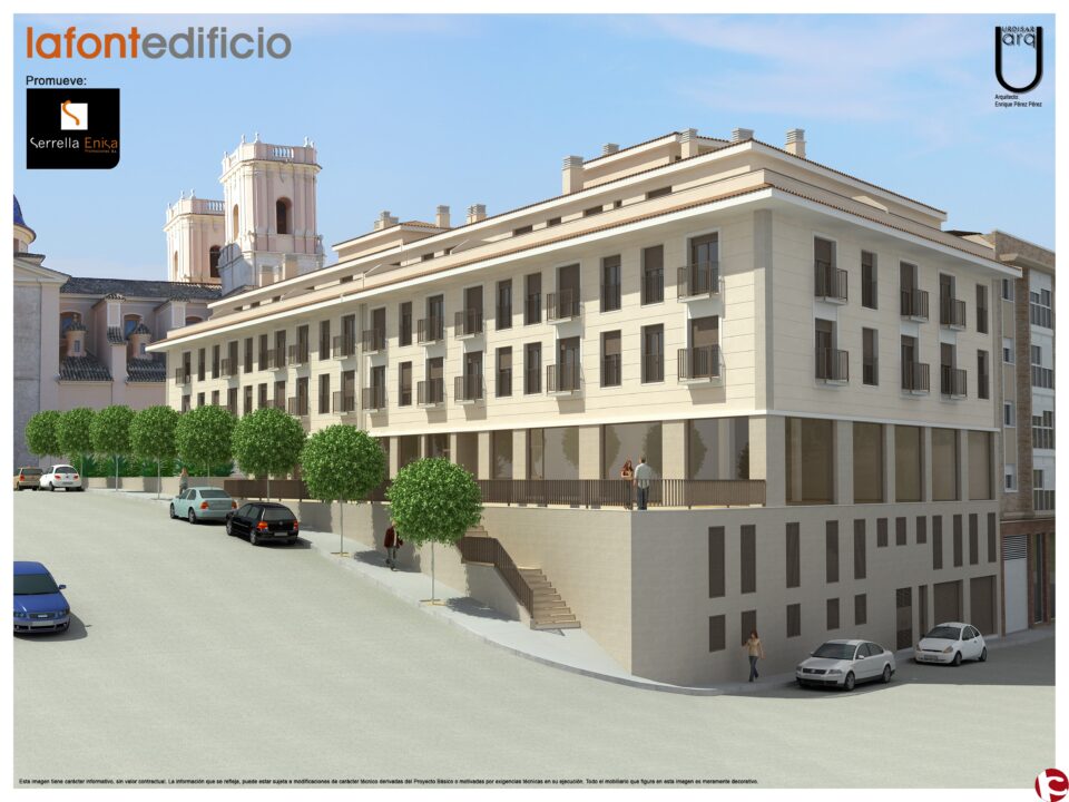 Reportaje: La Font edificio ofrece viviendas de protección pública a precio de alquiler